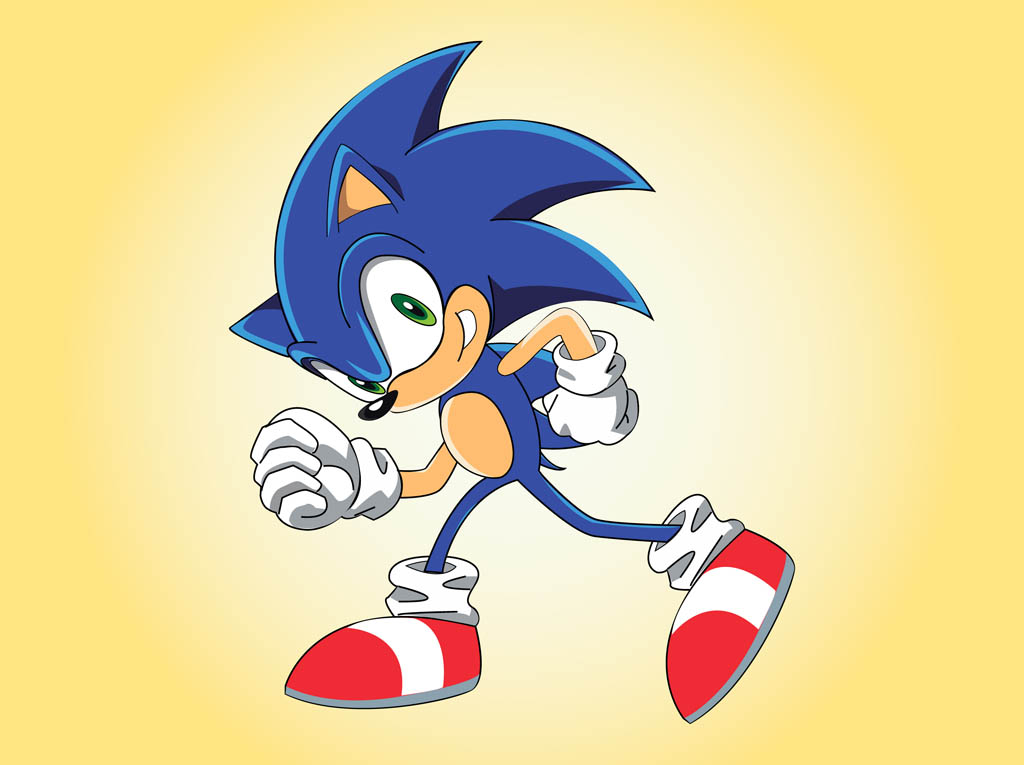 Sonic The Hedgehog Vector Art & Graphics