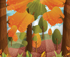 Autumn Scenery Background