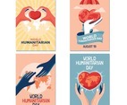 International Humanitarian Day Concept Card Collection