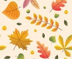 Leaves Autumn Seamless Pattern