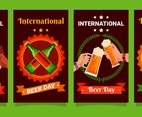 International Beer Day Card Set