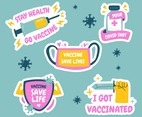 Covid-19 Vaccine Sticker Set
