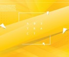 Yellow Triangular Gradient Background Template