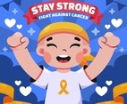 Little Child Fight Against Cancer