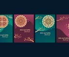 Mooncake Card Collection for Happy Mid Autumn Festival