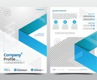 Company Profile Blue Template