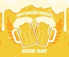 International Beer Day Background