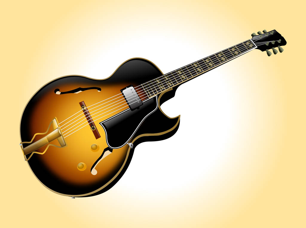 Vector Les Paul Guitar Vector Art & Graphics | freevector.com
