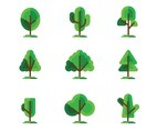 REVISE - Set of Tree Icons