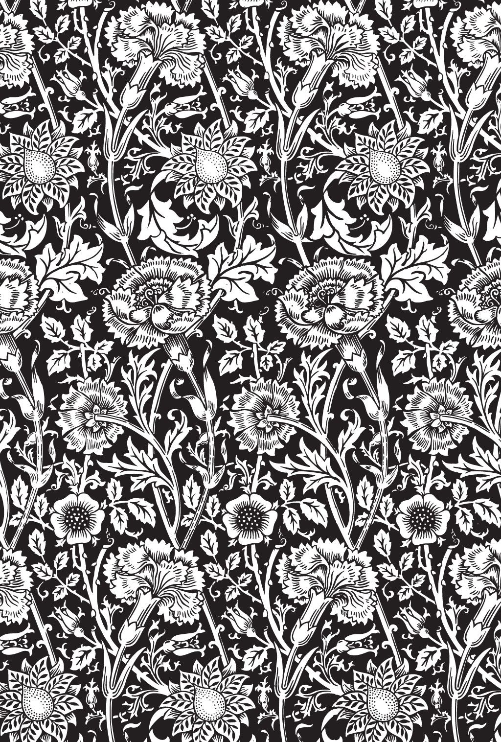Black Flower Background Vector Art & Graphics | freevector.com