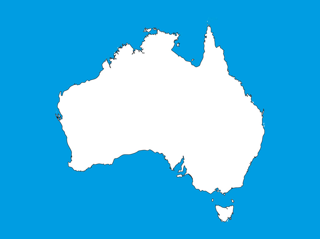 FreeVector Map Of Australia 