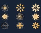 Flowers Logo Shape Collection
