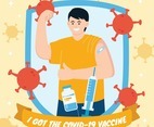 Man After got Covid-19 Vaccine