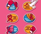 Breast Cancer Awareness Sticker Collection