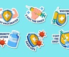 Sticker Set of After Vaccine Movement
