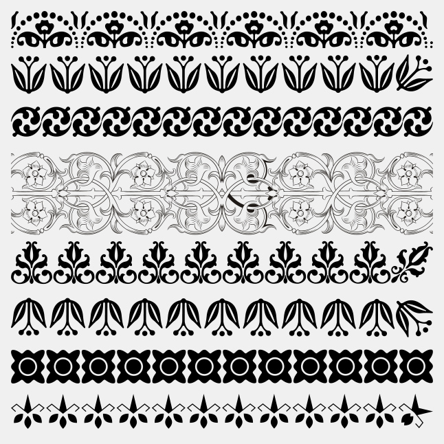 lace frame vector