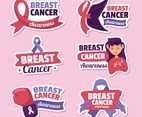 Breast Cancer Awareness Sticker Set