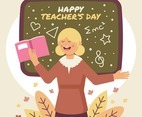 Happy Teacher's Day Concept