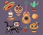 The Day of The Dead Sticker Set