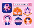 Breast Cancer Awareness Sticker Pack