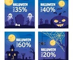 Halloween Instagram Post Templates Collection
