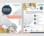 Annual Report with Soft Color Template