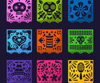 Papel Picado for Day of The Dead Festival