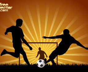 Football Players Vectors Vector Art & Graphics | freevector.com