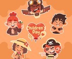 Happy Children's Day  Sticker Pack