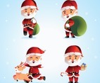 Santa Claus Character Set