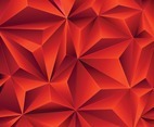 Red Abstract Geometric Background