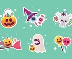 Halloween Day Trick or Treat Stickers