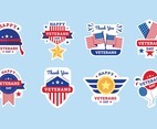 US Veterans Day Sticker