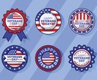Veterans Day Sticker Collection