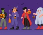 Trick or Treat Character Set