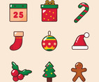 Christmas Item Icon Collection