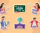 Teachers Day Sticker Collection