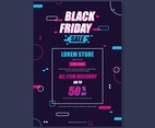 Modern Black Friday Sale Poster