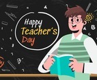 Friendly Teacher on Teacher's Day Celebration