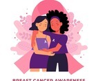 Best Friends Support Each Other Against Breast Cancer