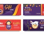 Set of Mid Autumn Shopping Gift Card