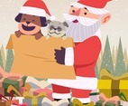 Santa Claus and His Pets
