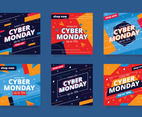Social Media Post of Cyber Monday Online Shopping