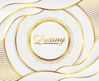 Luxury White Gold Background