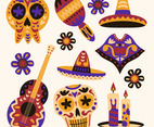 Dia De Los Muertos Icon Collection