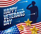 Happy Veterans Day Concept