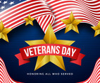 Happy Veterans Day Background