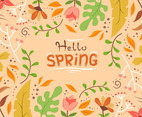 Floral Spring Background
