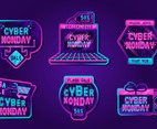 Cyber Monday Stickers or Labels