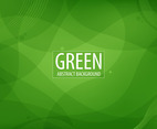 Green Wave with Line Abstract Background
